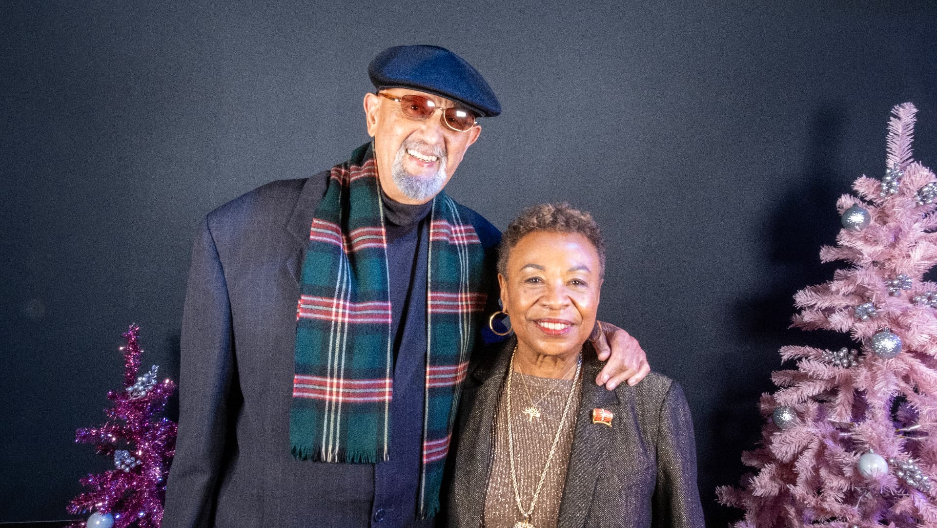 MESHOF supporters at a holiday gathering