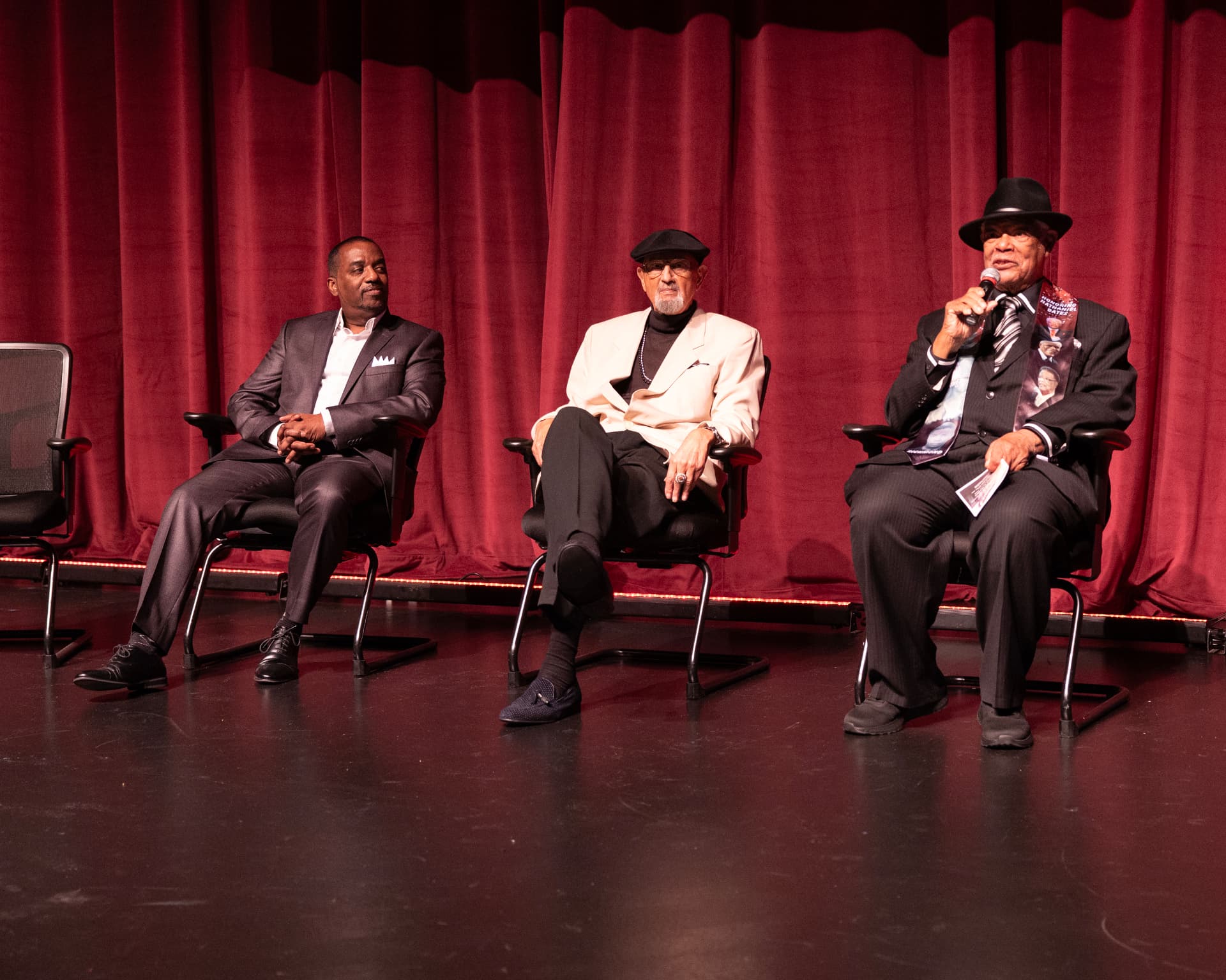 Panel discussion at a Rebirth of a City event